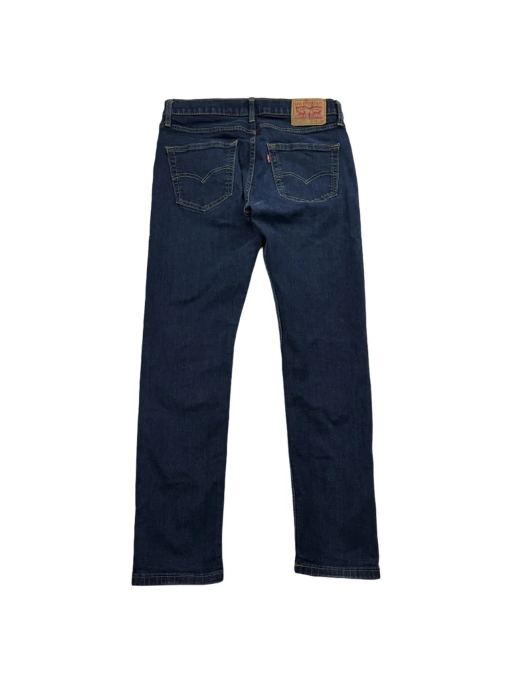 Men's Levi's 512 33x32 Slim Taper Dark Wash Blue Jeans